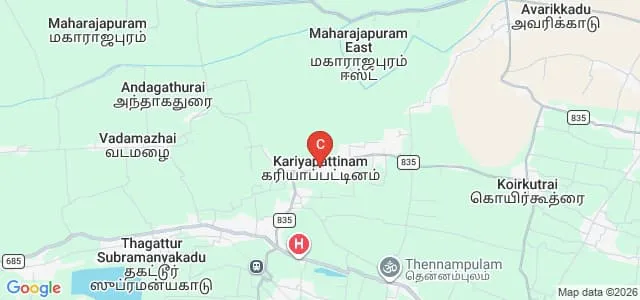Devarajan College of Education, Nagapattinam Map