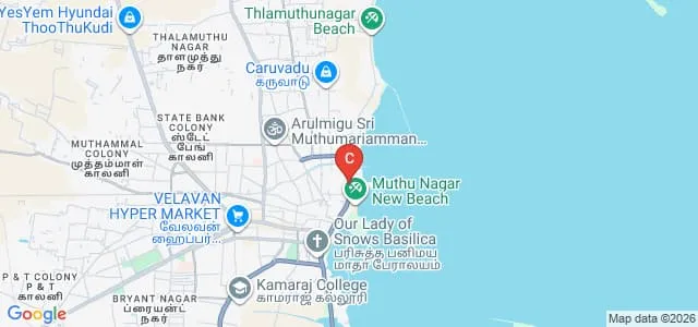 St Mary's College, Thoothukudi Map