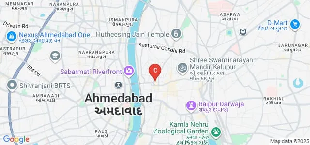 Maneklal Nanavati Law College, Ahmedabad Map