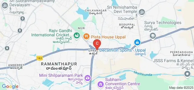 Anish Degree College, Nacharam Map
