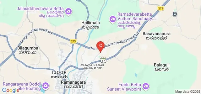Crescent College of Education, Ramanagara Map