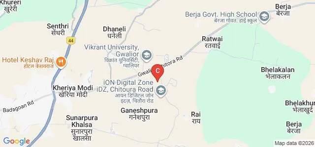 Lakshmi Narain Academy of Technology, Gwalior Map