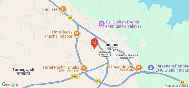 Vidya Pratishthan's Polytechnic College, Indapur Map