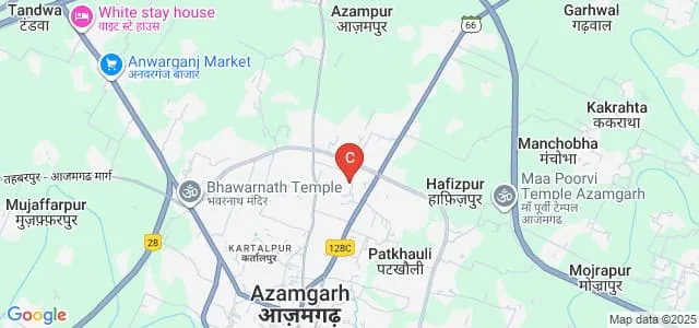 Maa Murati Balika Mahavidyalaya, Azamgarh Map