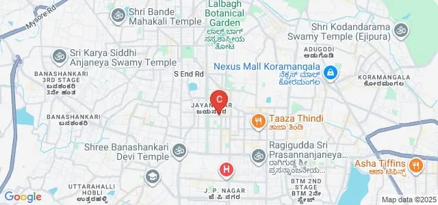 RV College of Physiotherapy, Bengaluru Map