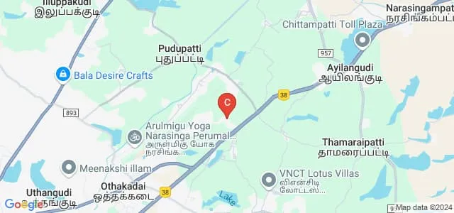 Ultra Arts and Science College, Madurai Map