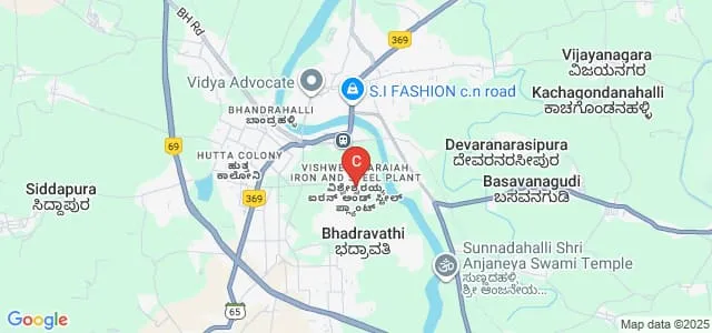Nirmala College of Nursing, Shimoga Map