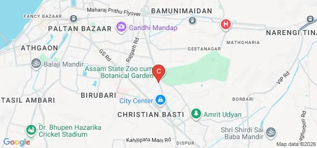 SK Hazarika College, Guwahati Map
