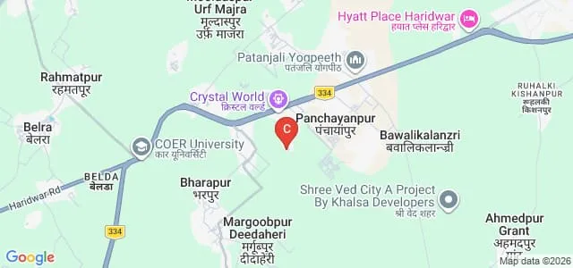Om Ayurvedic Medical College and Research Center, Roorkee Map