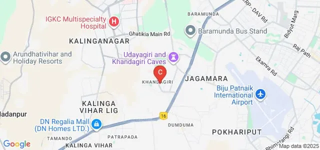 Bhubaneswar Polytechnic, Khurda Map