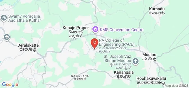 PA College of Engineering, Mangalore Map