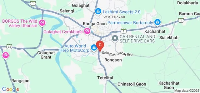 Golaghat Law College, Golaghat Map