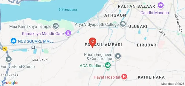 Dakshin Guwahati B Ed College, Kamrup Map