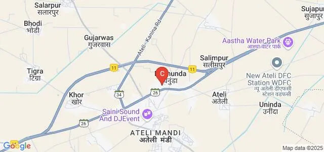 Government College, Ateli Map