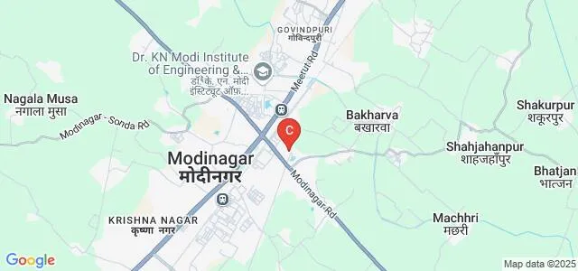 Dr KN Modi Engineering College, Modinagar Map