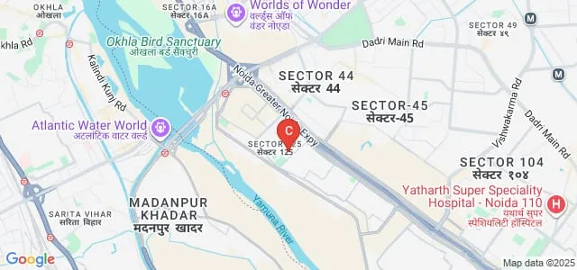 Amity Institute of Information Technology, Noida Map