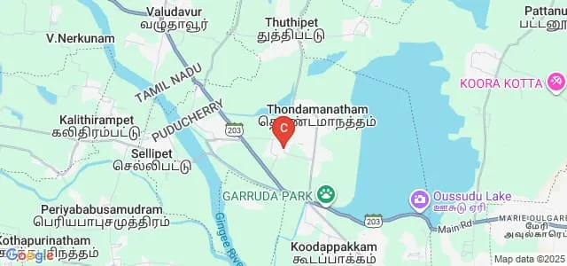 Dr SJS Paul Memorial College of Engineering and Technology, Puducherry Map