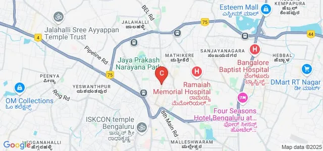 RR School and College of Nursing, Bengaluru Map