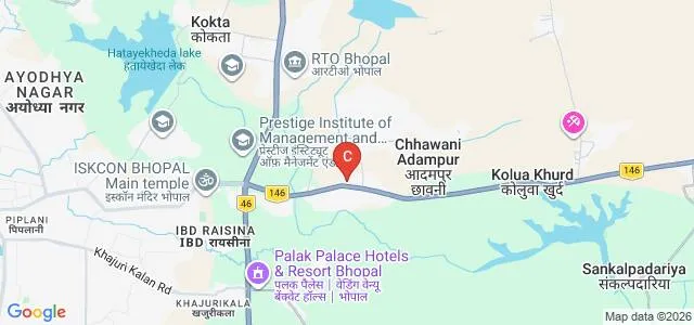 SAM College of Pharmacy, Raisen Map