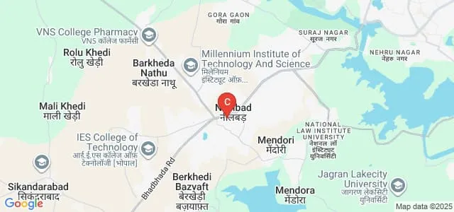 Swami Vivekanand College of Science and Technology, Bhopal Map