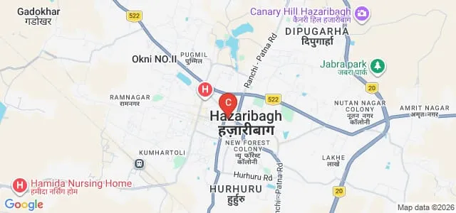 Gautam Buddha Teachers Training College, Hazaribag Map