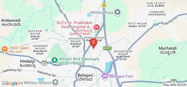 Mahaveer P Mirji College of Commerce, Belgaum Map
