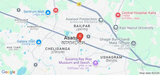 College of Teacher Education, Asansol Map