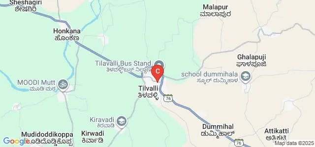 Government First Grade College, Thiluvalli Map