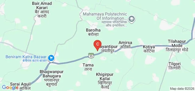 Ram Sajivan Singh PG College, Kaushambi Map