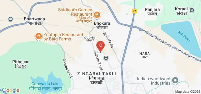 Central India College of Law, Nagpur Map