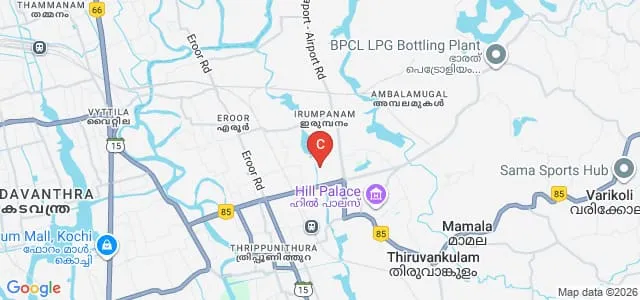Medical Trust College of Nursing, Ernakulam Map