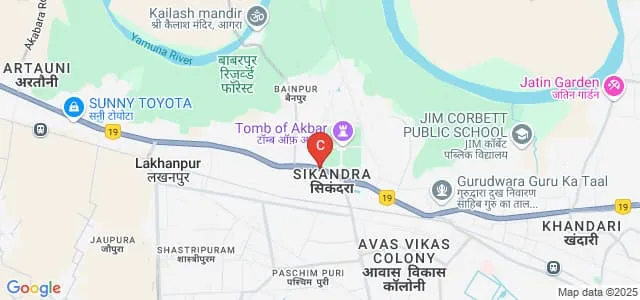 UEI Global, Agra Map
