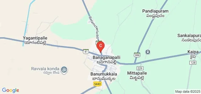 Government Degree College, Kurnool Map