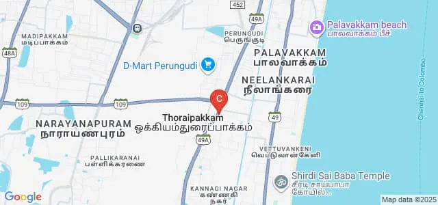 CL Baid Metha College of Pharmacy, Chennai Map