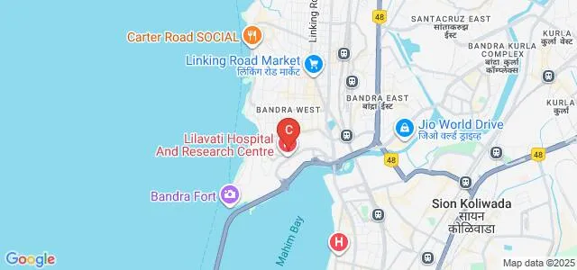 MET Centre for Insurance Training, Research and Development, Mumbai Map
