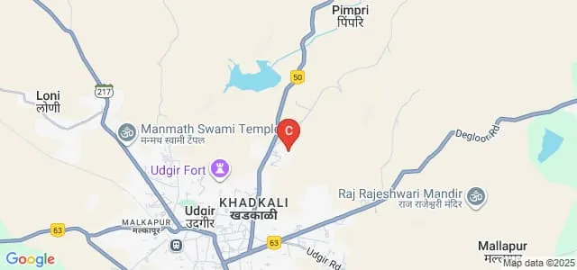 Swami Vivekanand Mahavidyalaya, Udgir Map