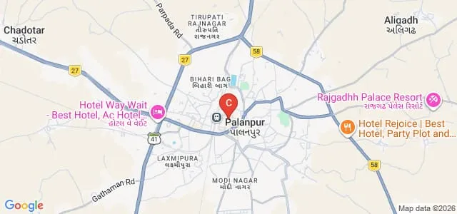 District Institute of Education and Training, Palanpur Map