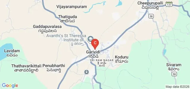 SDS College of Arts and Applied Sciences, Vizianagaram Map