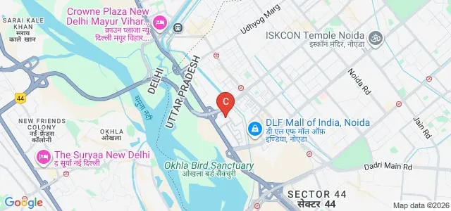 Gulshan Kumar Film and Television Institute of India, Noida Map