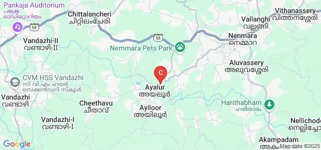 College of Applied Science, Ayalur Map