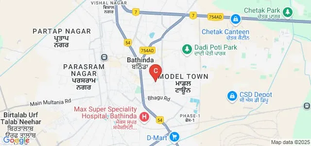 Sainik Institute of Management and Technology, Bathinda Map