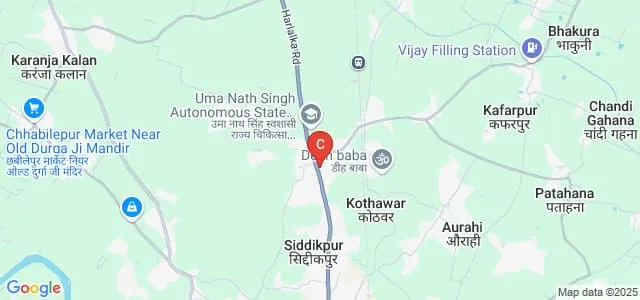 Gulabi Devi Mahavidyalaya, Jaunpur Map