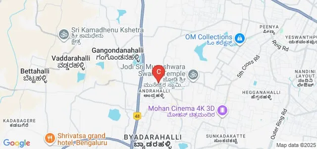 Ranebennur College of Nursing, Bengaluru Map