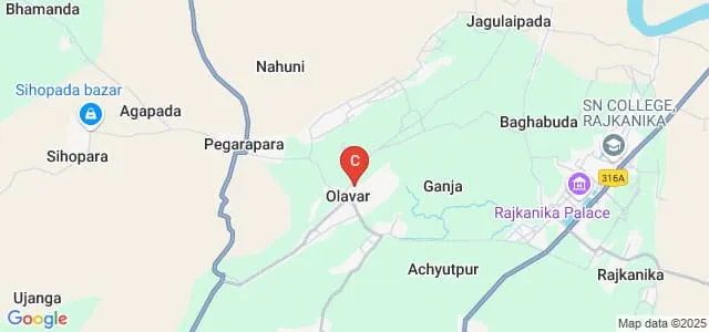 Olaver College, Kendrapara Map