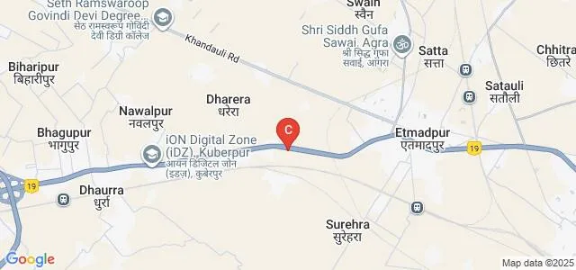 Anjali College of Pharmacy and Science, Agra Map