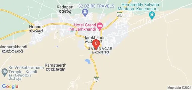 Daryn College of Education for Women, Jamkhandi Map