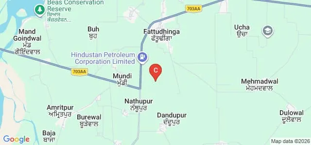 Guru Nanak Dev University Regional Campus, Sultanpur Lodhi Map