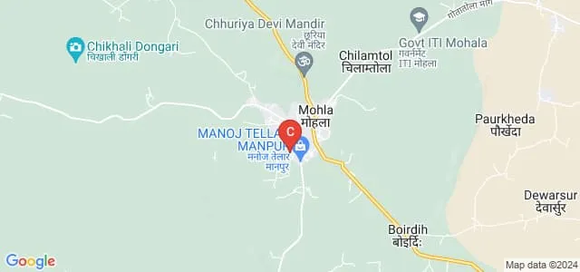 Late Lal Shyam Shah Government Naveen College, Mohla Map