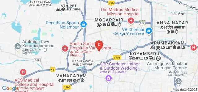 MMM College of Nursing, Chennai Map