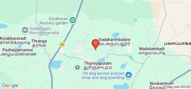 Vijay College of Education, Tiruvannamalai Map